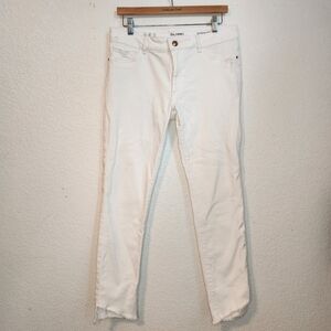 DL1961 Women's White Emma Power‎ Legging Jeans, Size 31